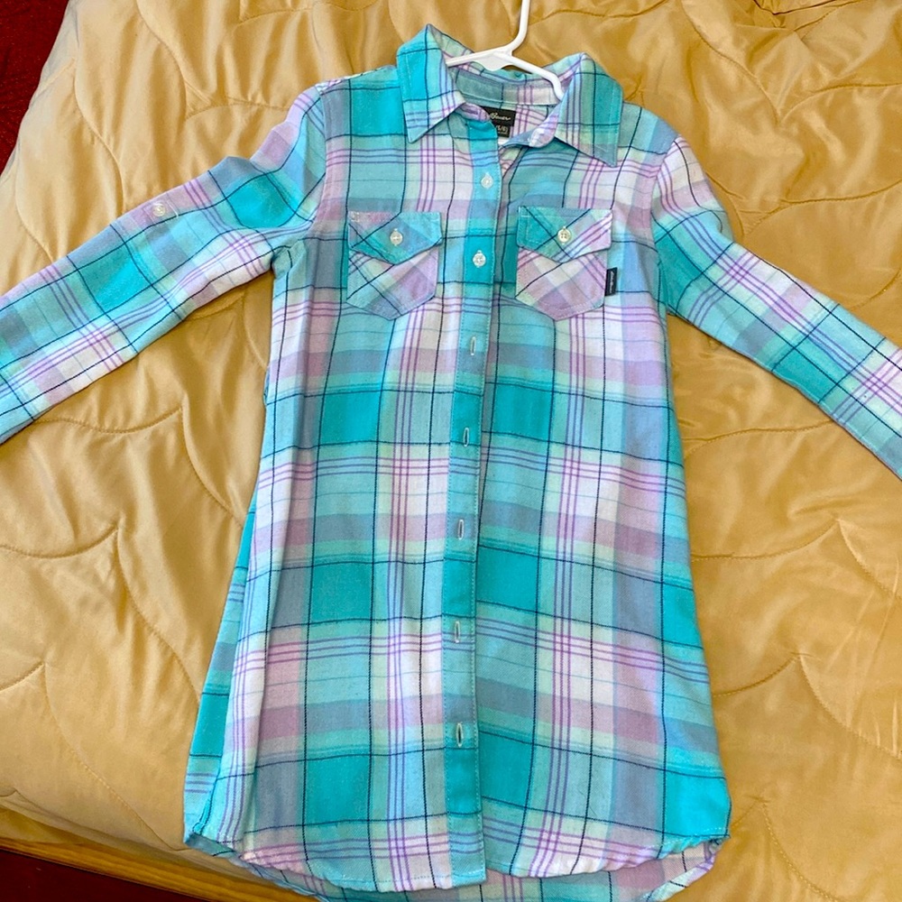 Eddie Bauer shirt dress size 5/6